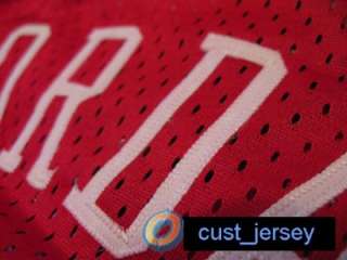Michael Jordan Classic NBA Chicago Bulls Red Away Jersey  