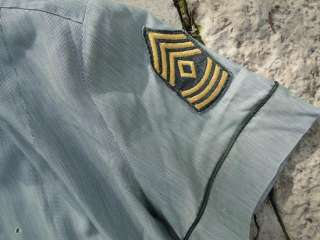 Vintage WWII Era Womens Army Corps WAC Uniform Patch Set Shirt Skirt 