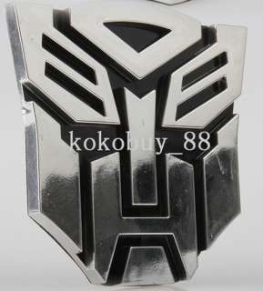 H5547 New Cool Transformers 3D Decal Car Sticker Autobot Emblem Badge 