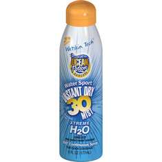 Ocean Potion H20 Sport Spray SPF 30 Wetskin (3 Bottles)   Free 