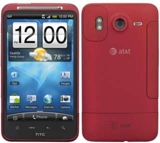 HTC INSPIRE 4G UNLOCKED RED CELL PHONE ATT T MOBILE GSM BLUETOOTH WIFI 