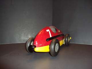 1950S WOODETTE COMPRESSED AIR #7 TORNADO RACER W/BOX  