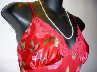   DYNASTY Intimates Sleepwear Cranberry Pink Chemise Size S  