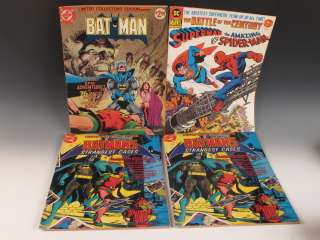 Lot (26) Vintage Oversized Limited Edition Comic Books Marvel Superman 
