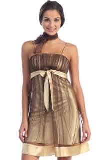 Jane USA Party Dresses 1080S Gold