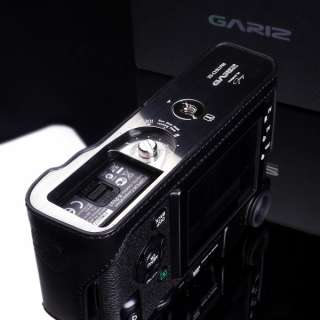   Black leather camera half case for Fuji Fujifilm X pro 1 body  
