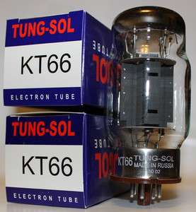 Matched Pairs Tung Sol KT66 amp tubes,Reissue, NEW  