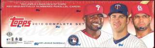 2010 TOPPS Complete Baseball 661 CARD FACTORY SEALED Hobby Box SET 