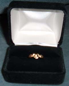 Black Hills Gold 10K Solid Gold Ladies Ring Size 4 1/2 With Small 