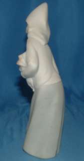 Lladro # 4677   Girl with Rooster Matte Finish  