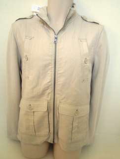 BANANA REPUBLIC Mens Beige Linen/Cotton Jacket Size S,L,XL,XXL NWT 