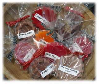 Here is my new Cinnamon & Spice Scented Tart Sampler Pack. You will 