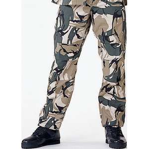 Safariflage Camouflage   Military BDU Pants (Polyester/Cotton Twill)