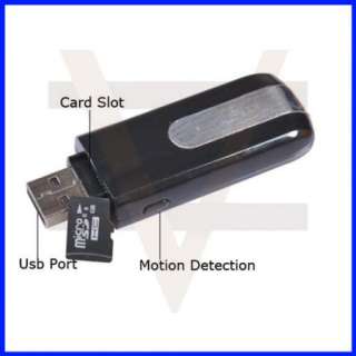  USB Mini DV DVR U8 U DISK CAM Camera Motion Activated Detection sc91