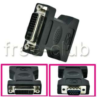 DVI I A(Female)to VGA(Male)Video Card Converter Adapter  