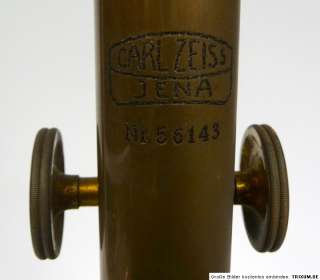 Mikroskop KARL ZEISS JENA Leitz Metzlar um 1900  