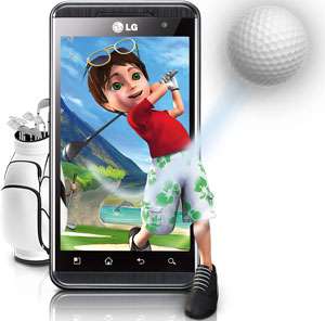LG P920 Optimus 3D Smartphone 4,3 Zoll grauschwarz  