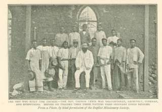 1900 Thomas Lewis Baptist Mission Lower Congo River  