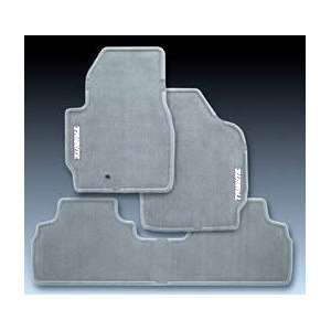 NEW MAZDA TRIBUTE OEM GRAY FRONT & REAR CARPETED FLOOR MATS #0000 8B 