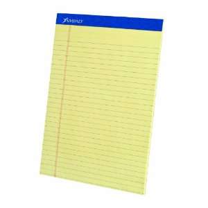  Ampad 00057 Evidence Perforated Pads, Canary, Legal Ruled 
