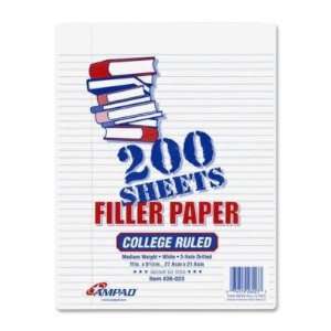  Ampad Ampad Three Hole Punched Filler Paper AMP26023 