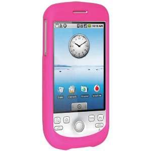  Amzer Rubberized Hot Pink Snap On Crystal Hard Case Cell 