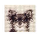 Smooth Coated CHIHUAHUA dog Complete cross stitch kit items in Fido 