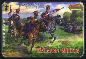 Strelets R 1/72 015 Napoleonic Russian Uhlans Cavalry   