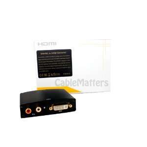  Cable Matters DVI+R/L Audio to HDMI Converter Electronics