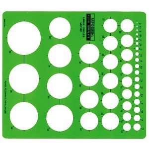  Chartpak R 2140 Metric Large Circles Template Office 