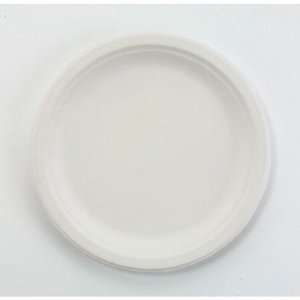  Round Classic Paper Plates in White