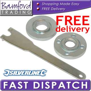 Bamford Trading   Angle Grinder Key Pin Wrench Spanner and Flange Nut 