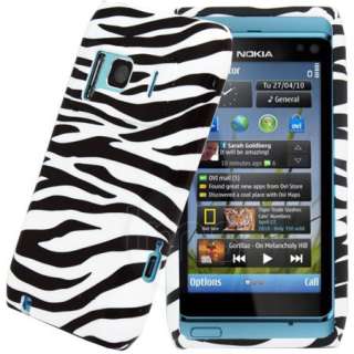 London Magic Store   Black Zebra Gel Case Cover Skin For Nokia N8 
