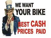 ALL MOTORCYLES BOUGHT FOR CASH