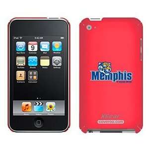  Memphis Tigers blue on iPod Touch 4G XGear Shell Case 