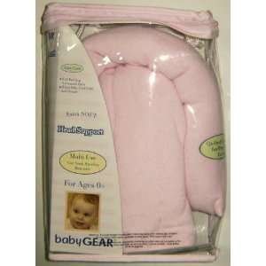  Baby Gear Extra Soft Head Support   Pink 