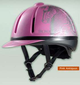 Troxel Legacy Horse tack riding helmet Pink Large  