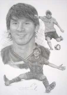 This Lionel Messi Pencil Drawing Print is part of the famous Jonathan 