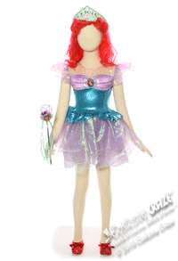 Girls Ariel Ballerina Costume   Disneys The Little Mermaid Costumes