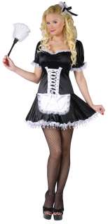 Sexy Lacy French Maid Costume   Sexy Halloween Costumes