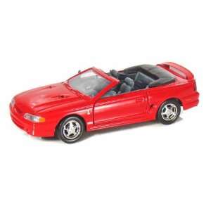  1998 Ford Mustang Cobra 1/24 Red Toys & Games