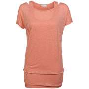 Bench Womens Foam Double Layer Top   Coral Clothing  TheHut 
