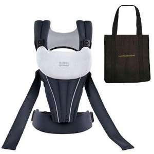  Britax   Front Soft Baby Carrier in Navy with a Black Tote 
