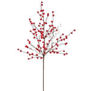 Pack of 6 Red Berry Indoor Outdoor Christmas Branches 36  