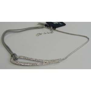  Swarovski Clear Crystal Necklace Retiered 1514907