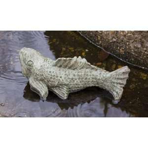  swimming fish garden statue