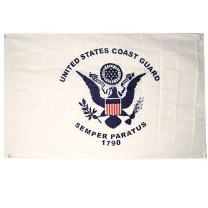 US Coast Guard 3x5 Foot Licensed SevenBros Brand Flag  