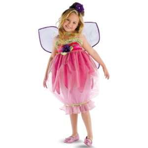  New Kids Girls Costume Barbie Thumbelina Fairy Outfit M Girls 