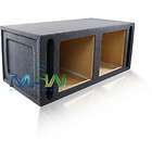 12 VENTED MDF SUBWOOFER ENCLOSURE BOX for (2) KICKER® S12L3 S12L5 