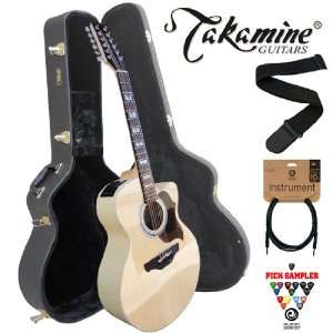 Takamine EG523SC 12 JUMBO Cutaway 12 String Acoustic Electric Guitar 